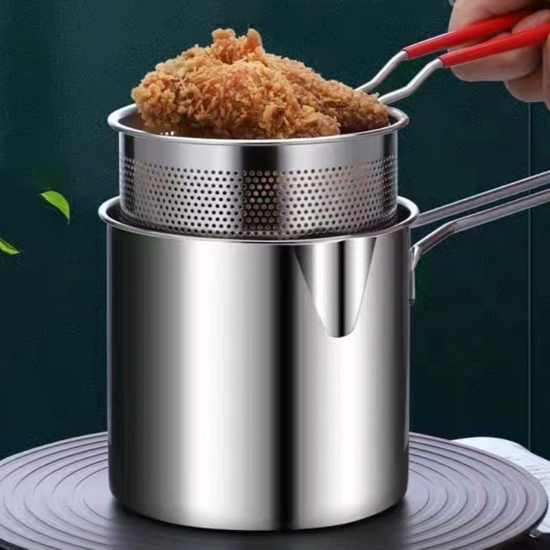 Kitchen Gadgets And Accessories - Фритюрница из нержавеющей стали 304, с