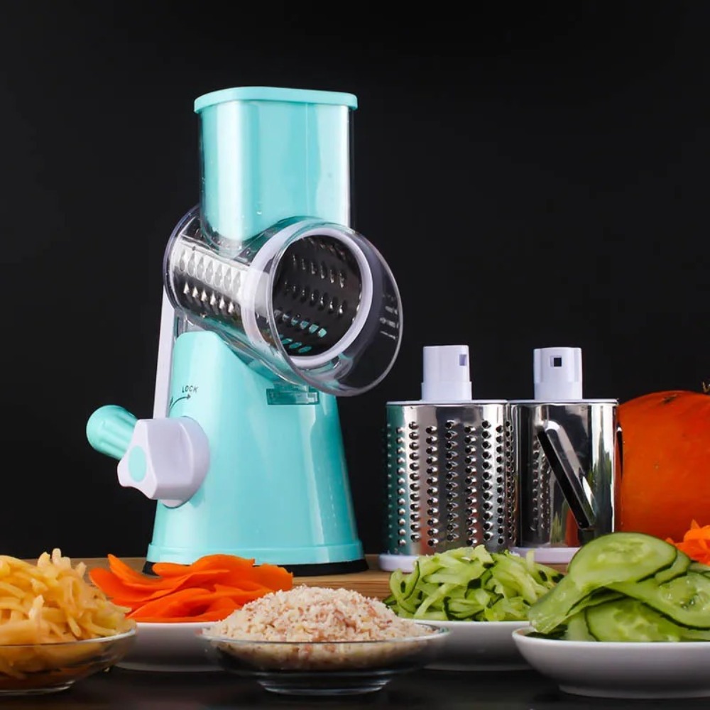 Kitchen Gadgets Vegetable Chopper - 3 в 1, роторная овощерезка
