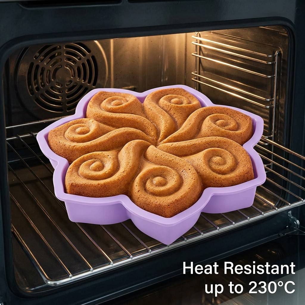 Kitchen Gadgets And Accessories - Большая силиконовая форма для выпечки в