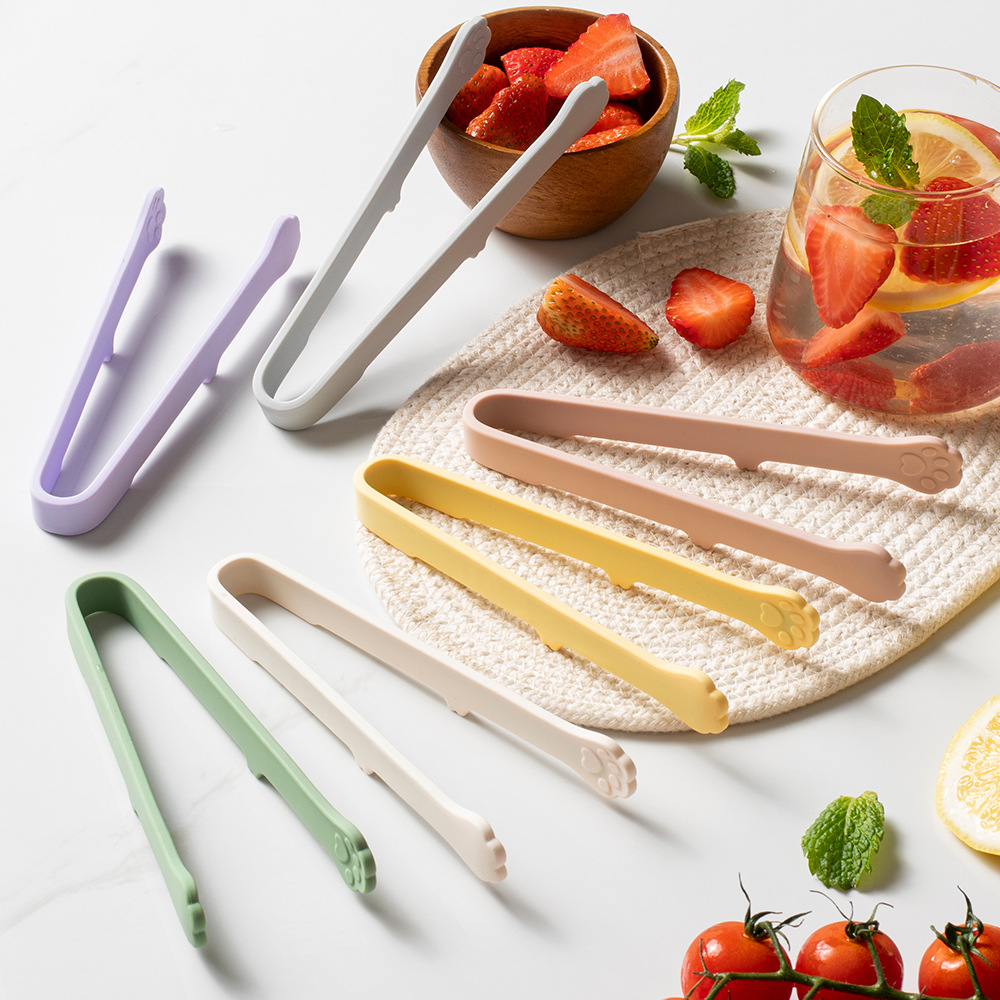 Kitchen Gadgets For Seniors - Силиконовые щипцы для еды с милой