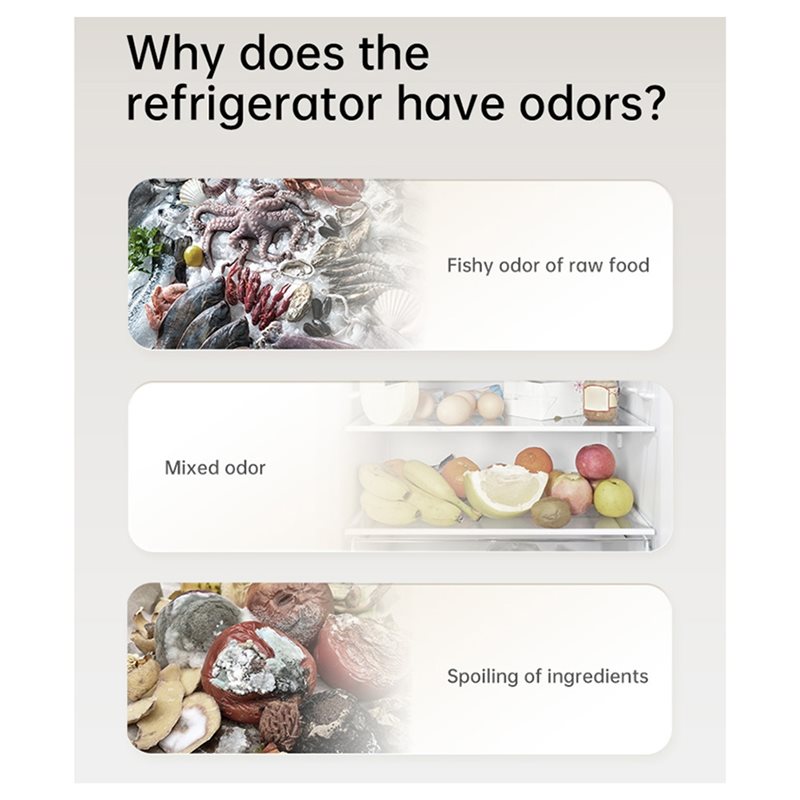 Kitchen Gadgets Of 2025 - 2025-Новый дезодоратор для холодильника, устранитель запахов,