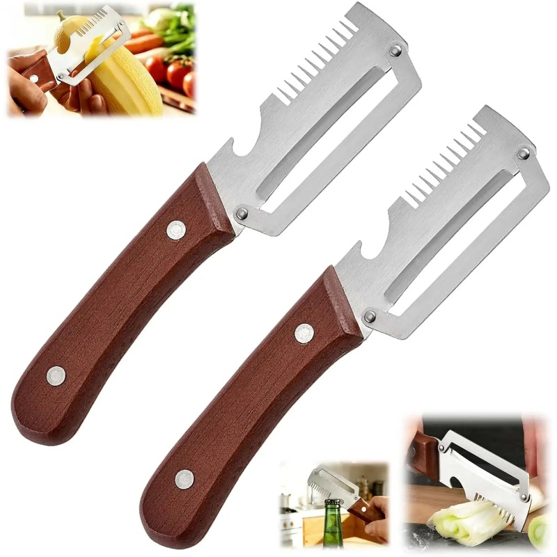 Kitchen Gadgets Built In - Многофункциональный кухонный гаджет 3-в-1 из нержавеющей