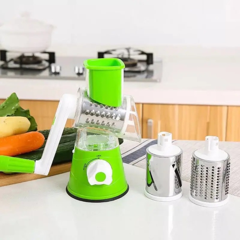 3 в 1, роторная овощерезка – обзор и цена Kitchen Gadgets Vegetable Chopper