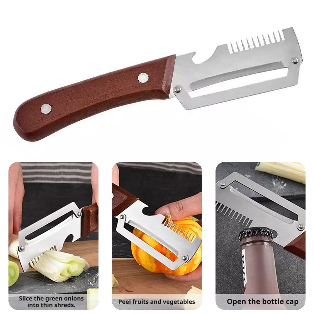 2-в-1 зубчатый овощечистка пре – обзор и цена Kitchen Gadgets Built In