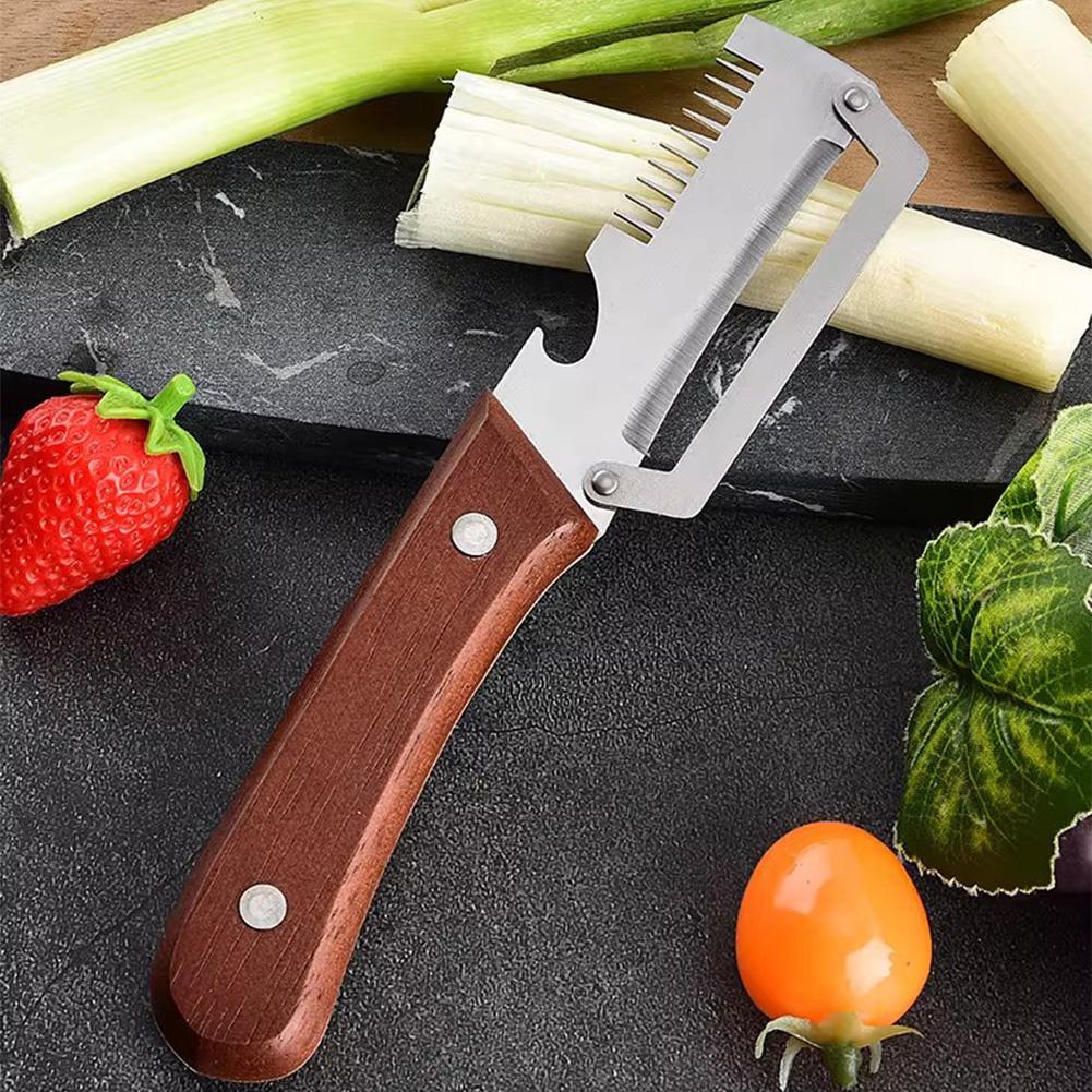 2-в-1 зубчатый овощечистка пре – обзор и цена Kitchen Gadgets Built In