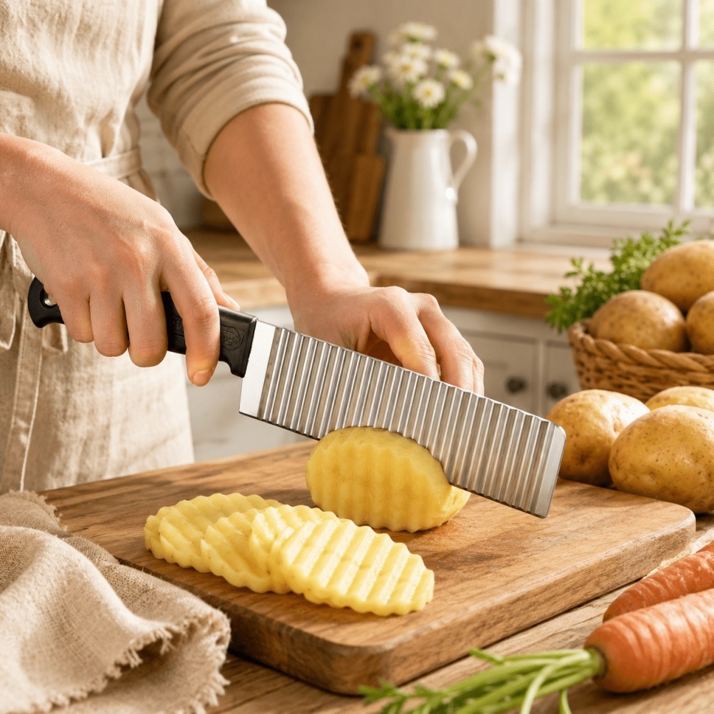 Нож для нарезки картофеля фри  – обзор и цена Kitchen Gadgets Vegetable Chopper